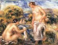 Bañistas 1910 Pierre Auguste Renoir